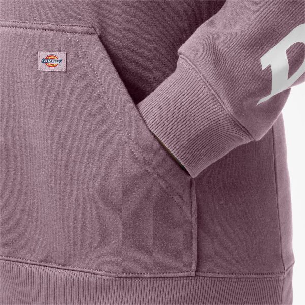 Women's Plus Water Repellent Sleeve Logo Hoodie - Image 5