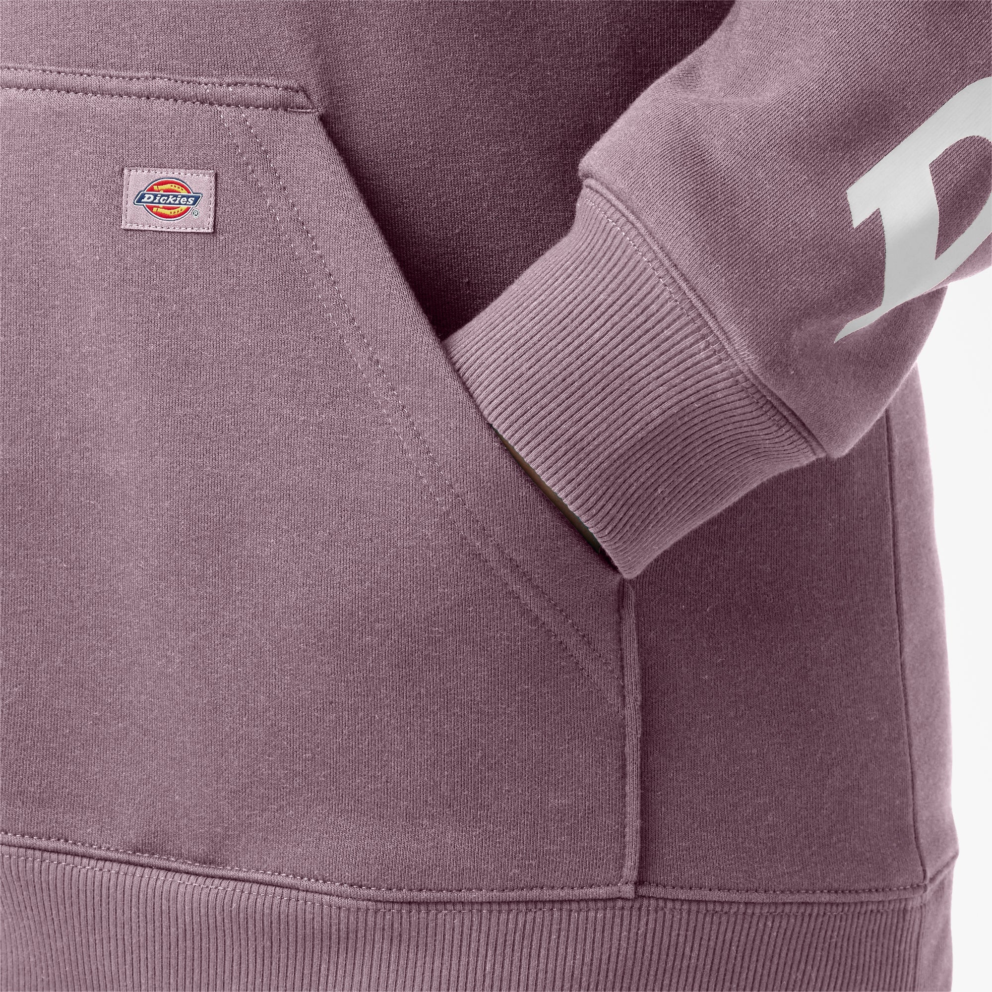 Women's Plus Water Repellent Sleeve Logo Hoodie - Image 5