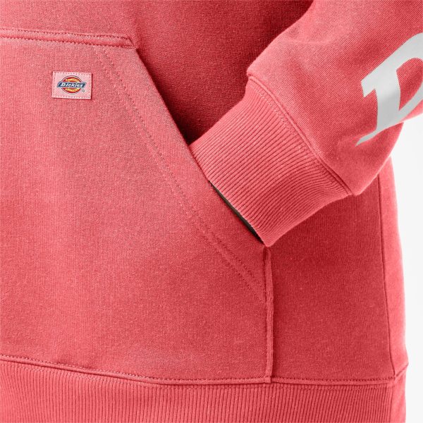 Women's Plus Water Repellent Sleeve Logo Hoodie - Image 5