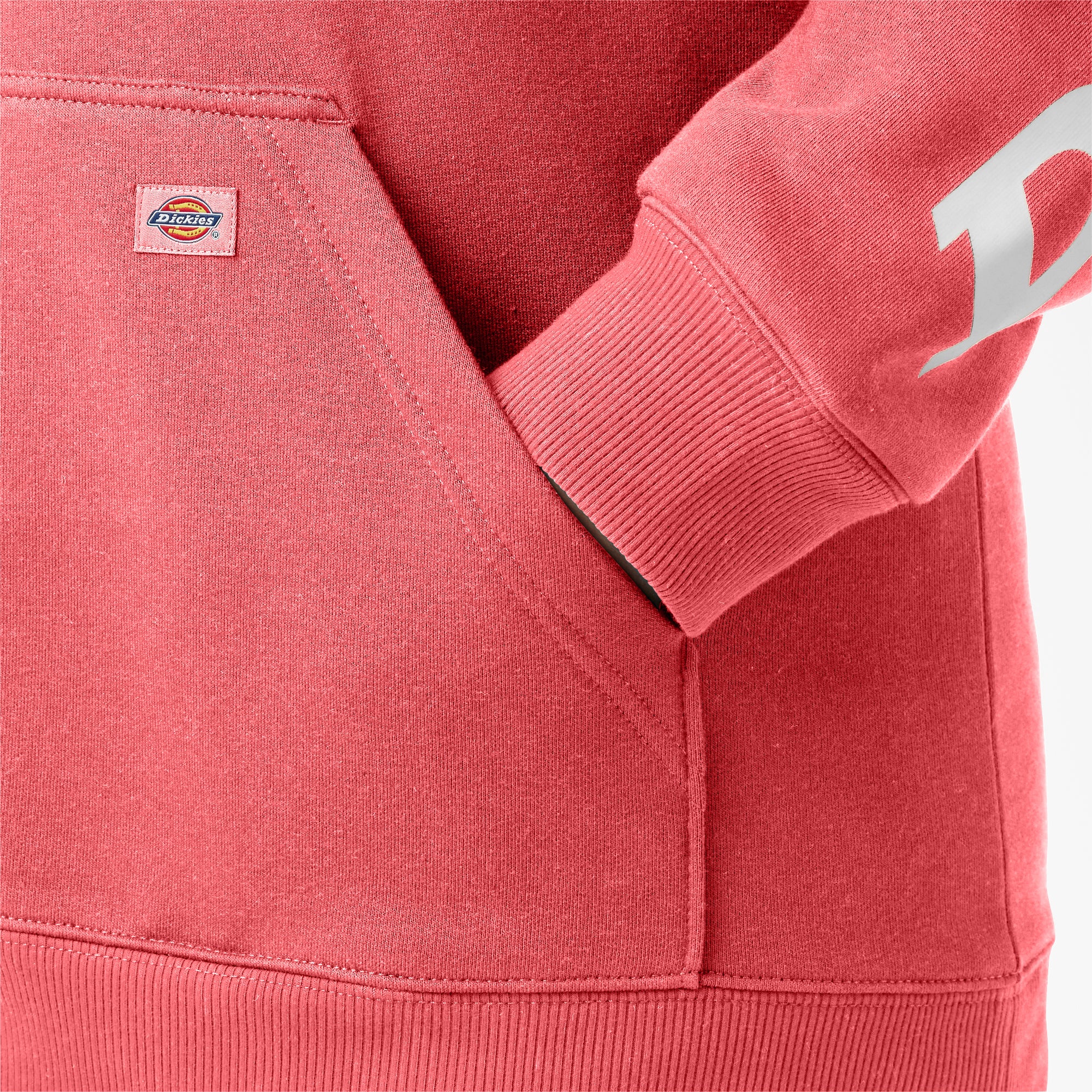 Women's Plus Water Repellent Sleeve Logo Hoodie - Image 5