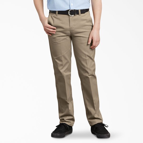 Boys' FLEX Slim Fit Pants. 4-20