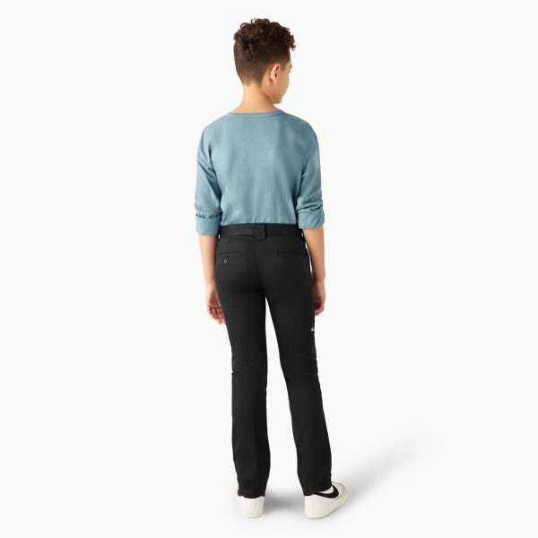 Boys' FLEX Skinny Fit Double Knee Pants. 4-20 - Image 6