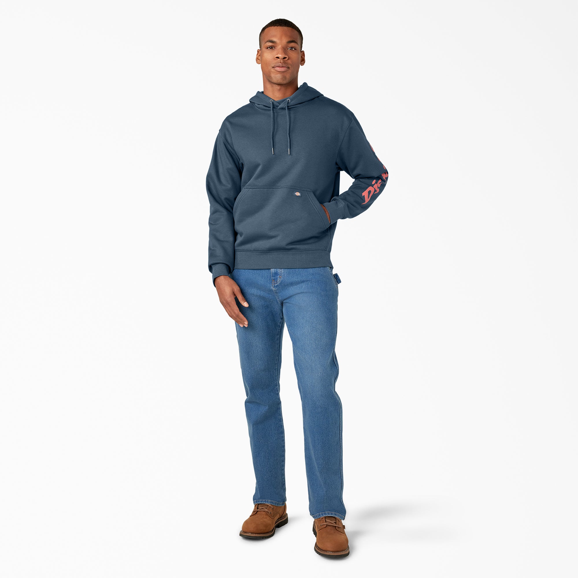 Water Repellent Sleeve Logo Hoodie - Image 5