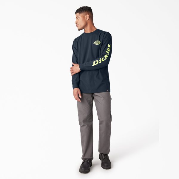 Long Sleeve Heavyweight Logo T-Shirt - Image 5