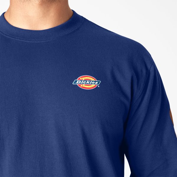 Long Sleeve Workwear Graphic T-Shirt - Image 5