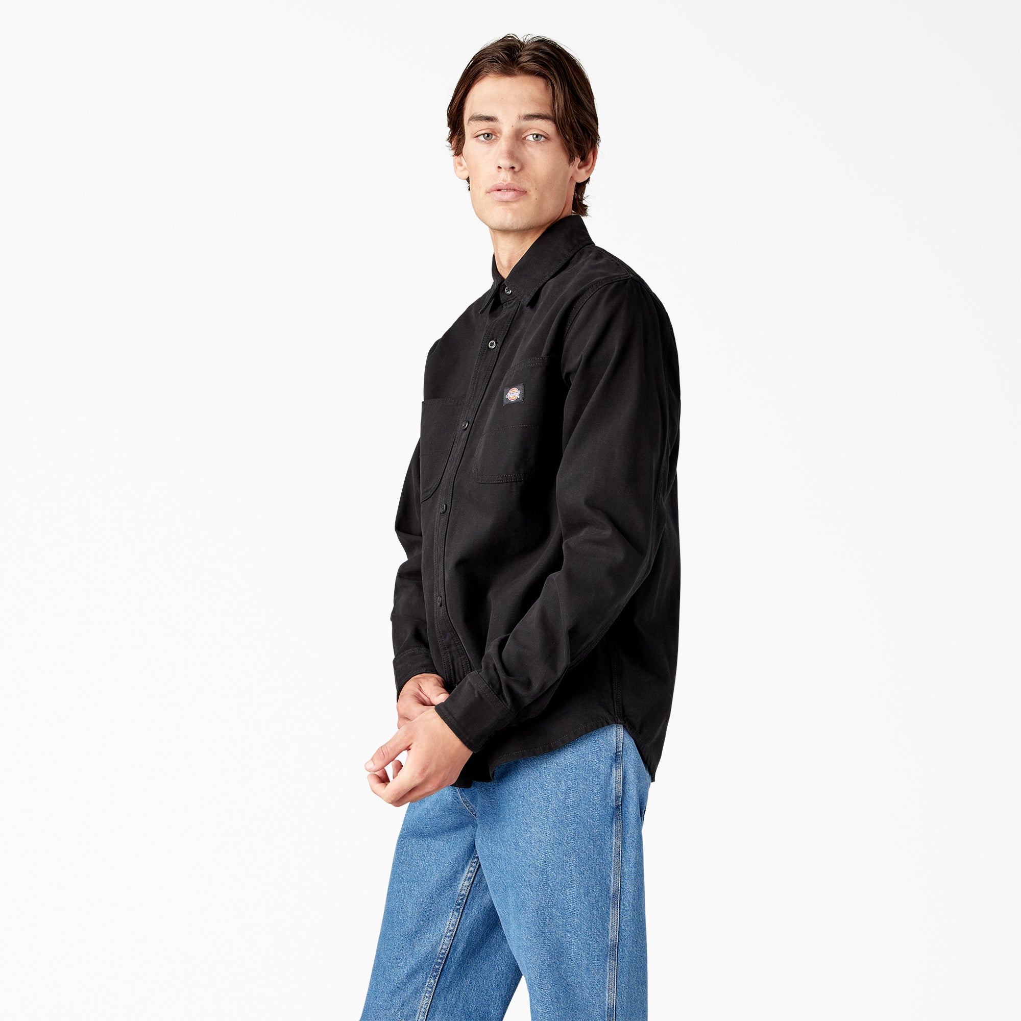 Duck Canvas Long Sleeve Utility Shirt - Image 3