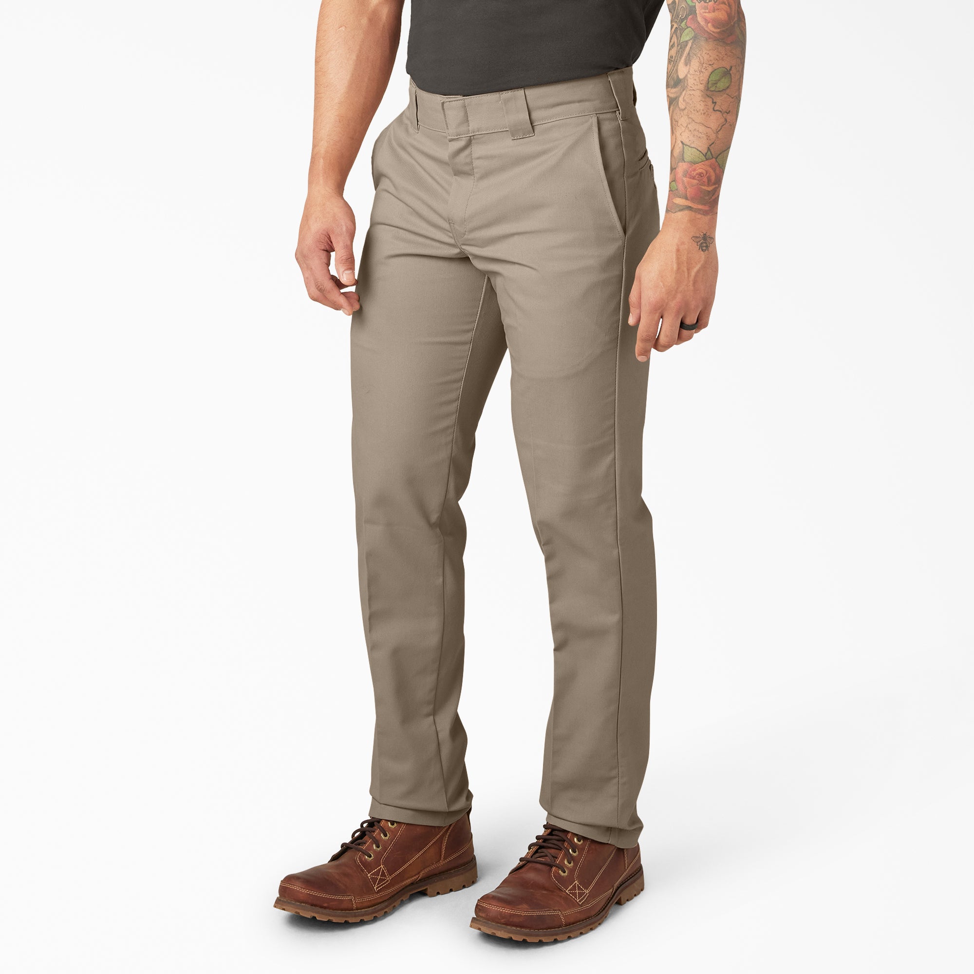 FLEX Slim Fit Tapered Leg Multi-Use Pocket Work Pants - Image 3