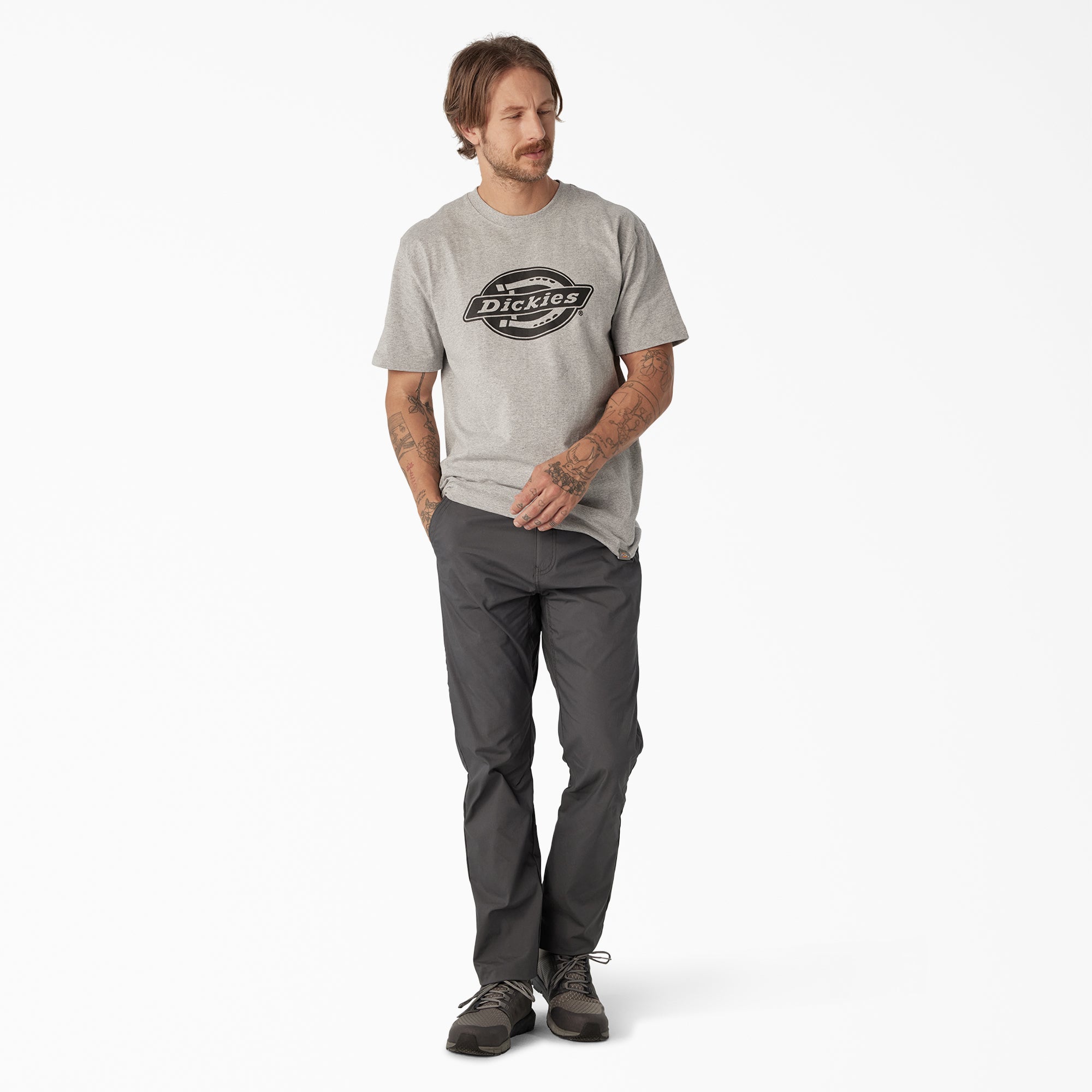 Short Sleeve Heavyweight Logo T-Shirt - Image 4