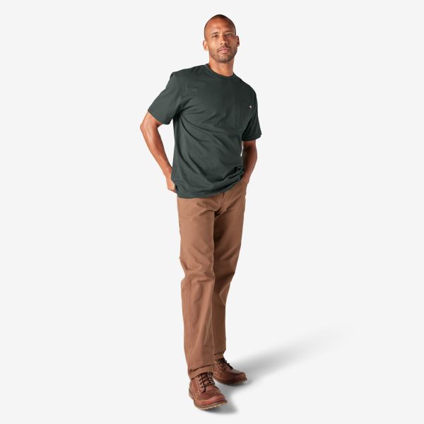 Heavyweight Short Sleeve Pocket T-Shirt - Image 5