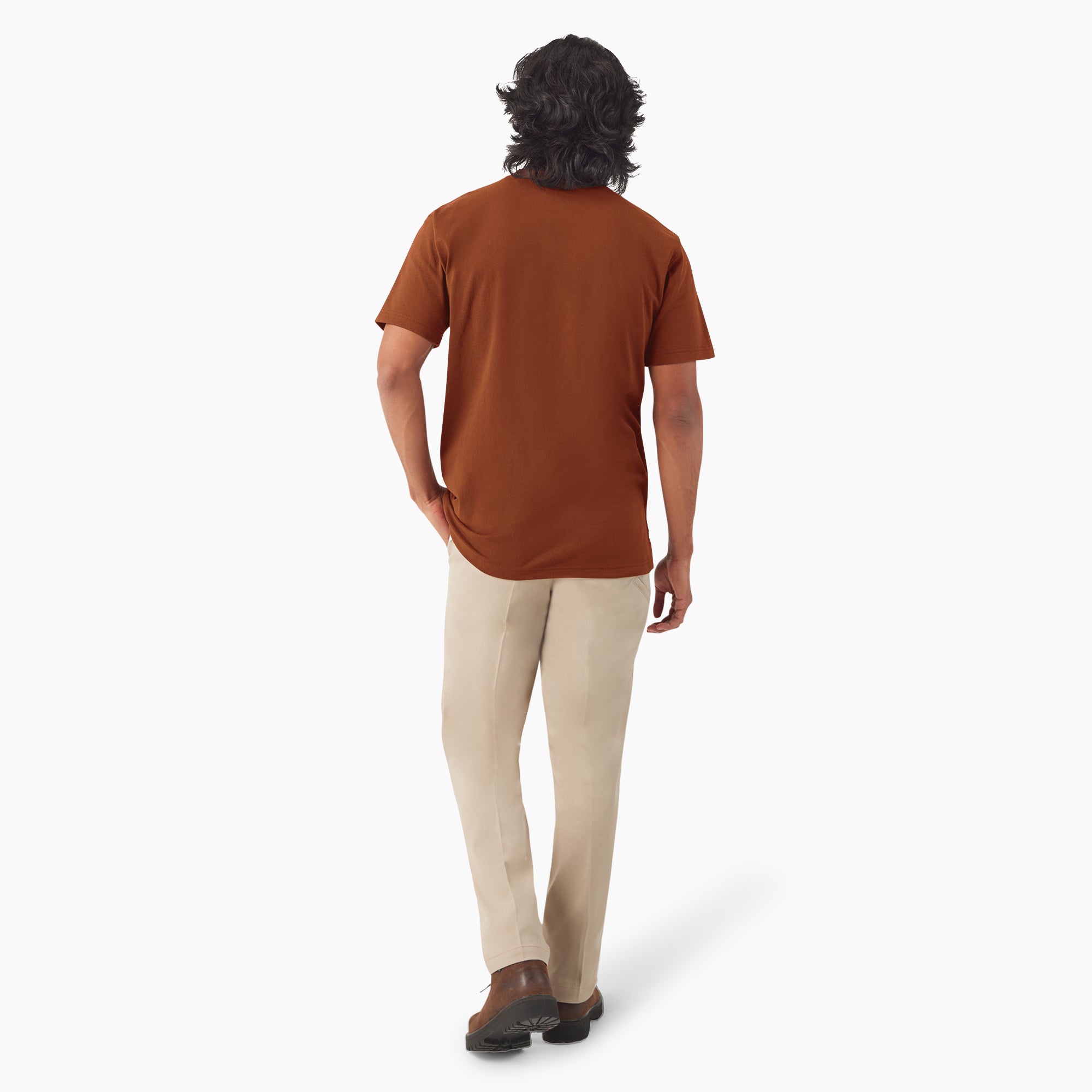 Heavyweight Short Sleeve Pocket T-Shirt - Image 5