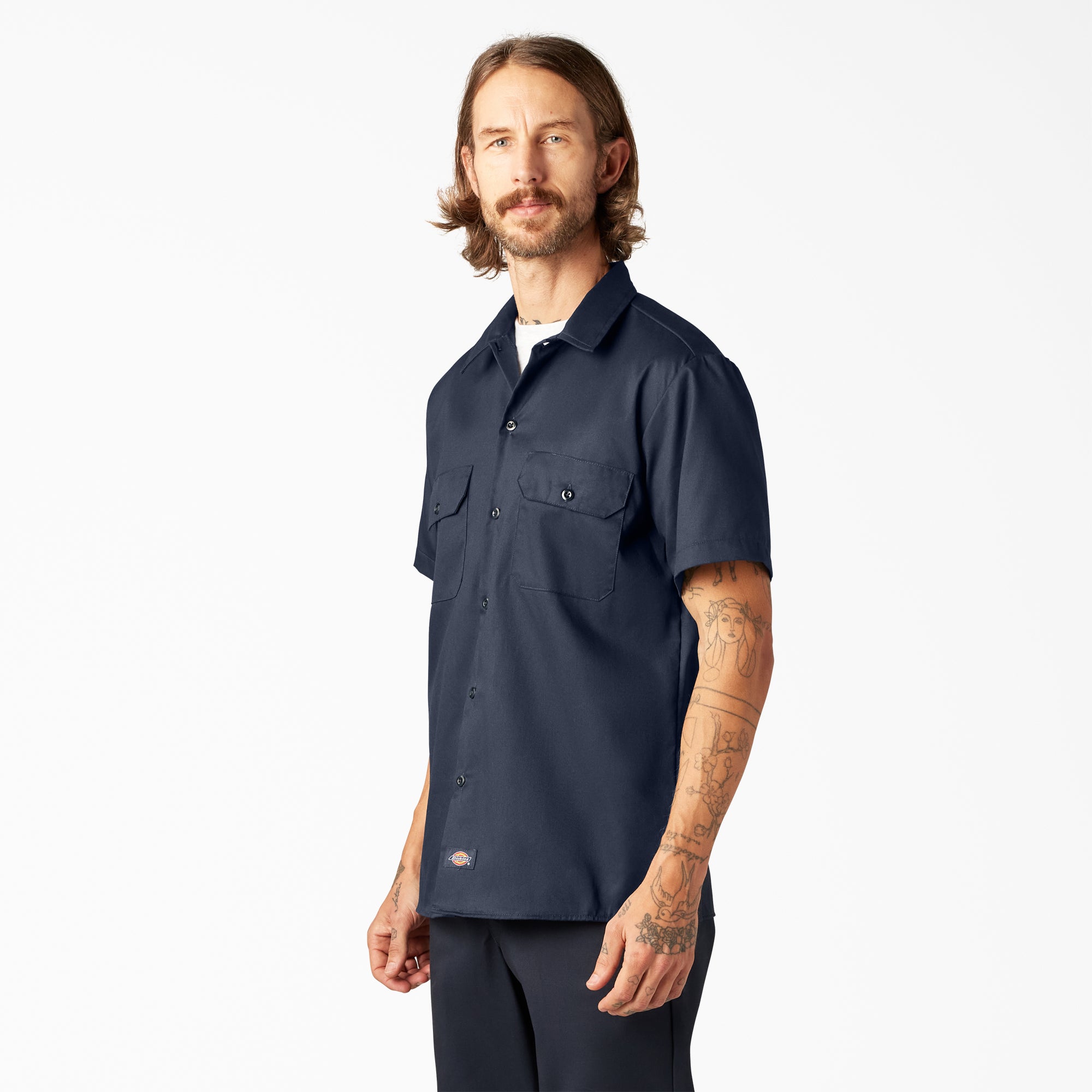 FLEX Slim Fit Short Sleeve Work Shirt - Image 3