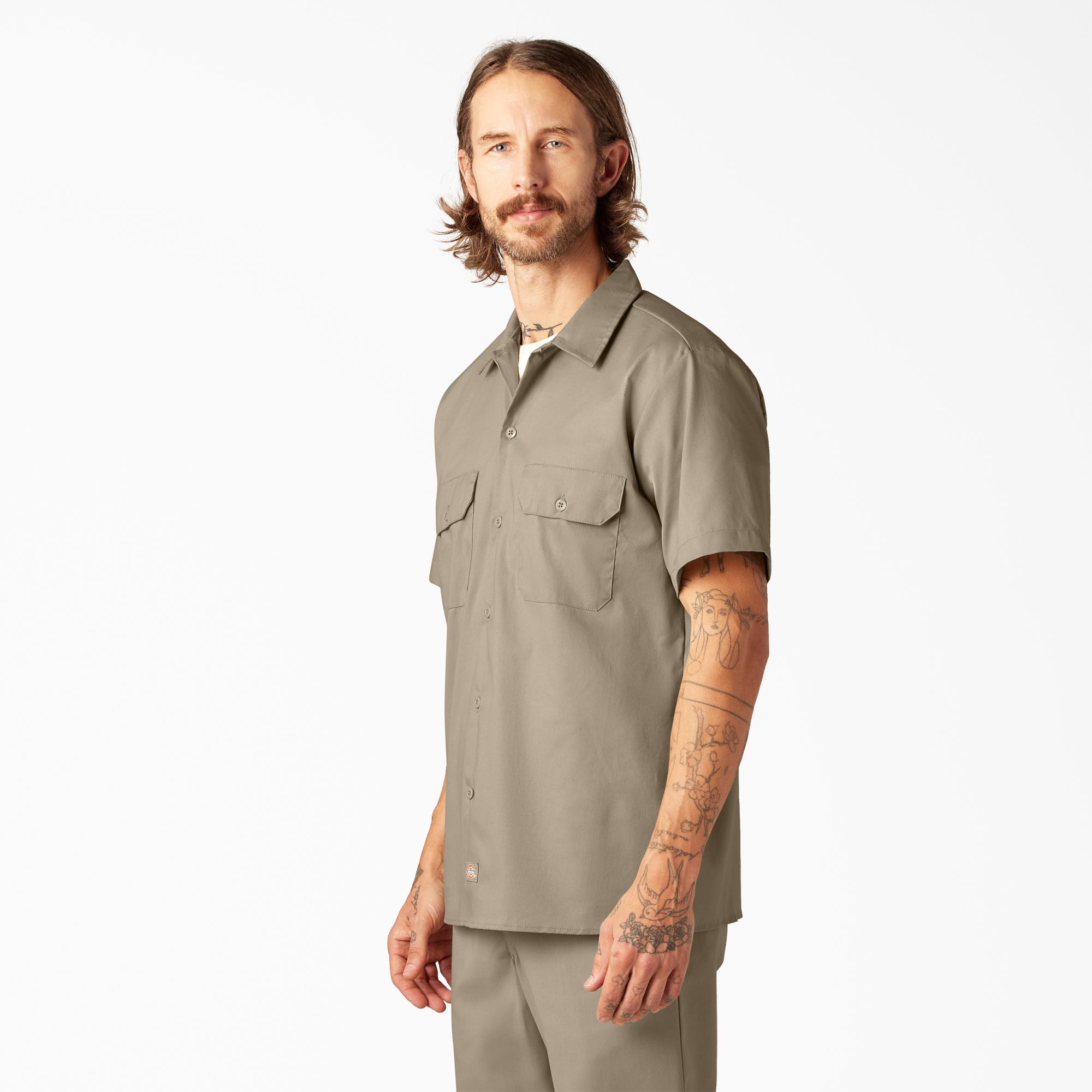 FLEX Slim Fit Short Sleeve Work Shirt - Image 3