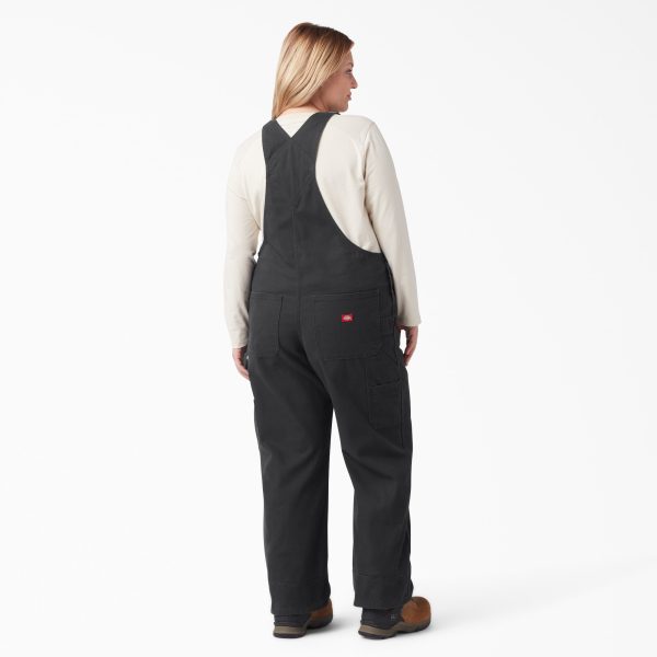 Women's Plus Relaxed Fit Bib Overalls - Image 2