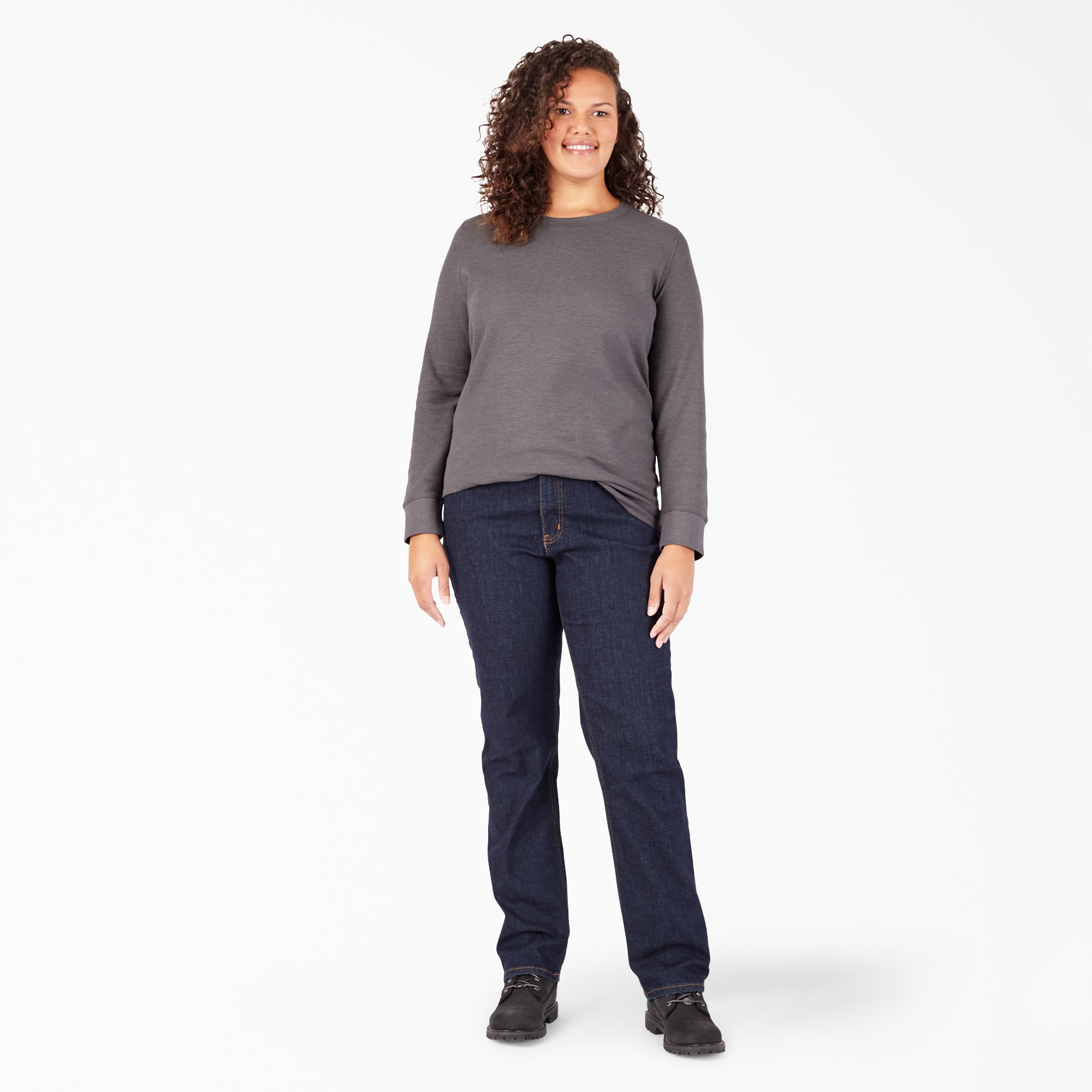 Women's Plus Long Sleeve Thermal Shirt - Image 3