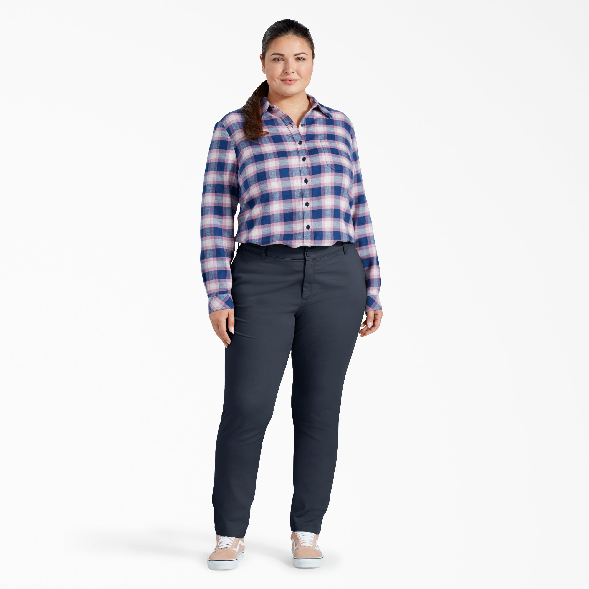 Women's Plus Low Rise Skinny Leg Pants - Image 3