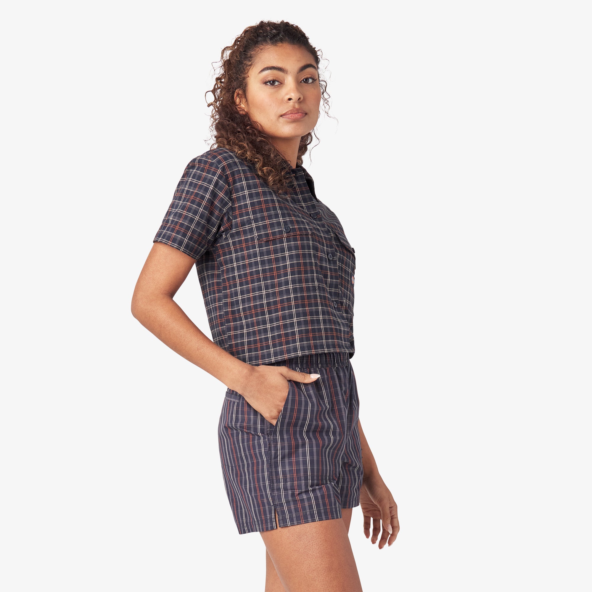 Women's Surry Cropped Work Shirt - Image 4