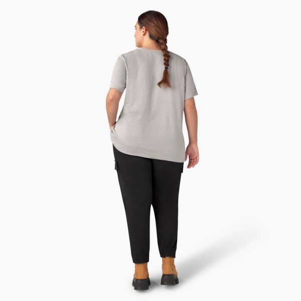 Women's Plus Heavyweight Logo T-Shirt - Image 6