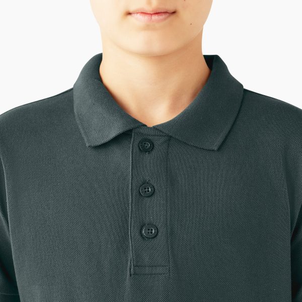 Kids' Piqu?? Short Sleeve Polo - Image 6