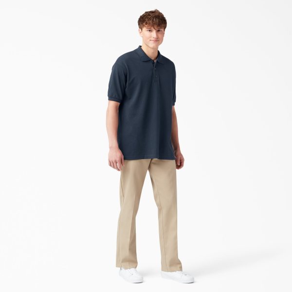 Adult Size Piqu?? Short Sleeve Polo - Image 4