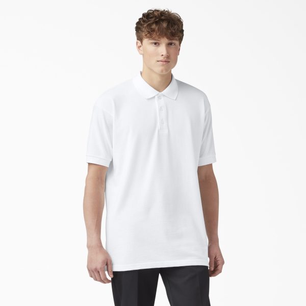 Adult Size Piqu?? Short Sleeve Polo