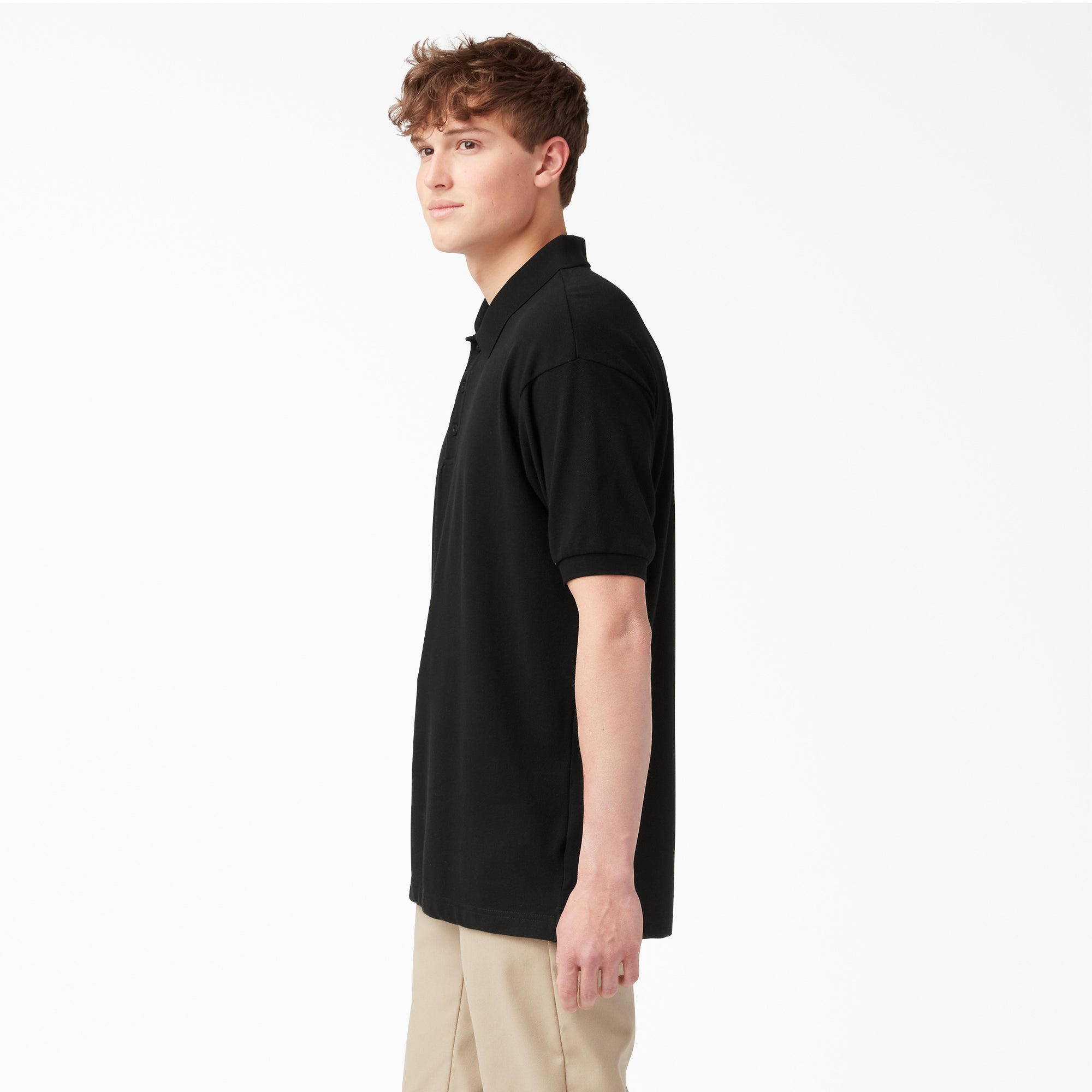 Adult Size Piqu?? Short Sleeve Polo - Image 3