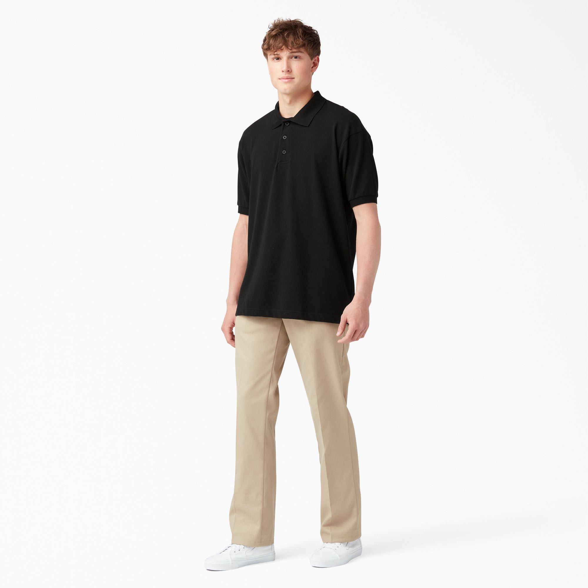 Adult Size Piqu?? Short Sleeve Polo - Image 4