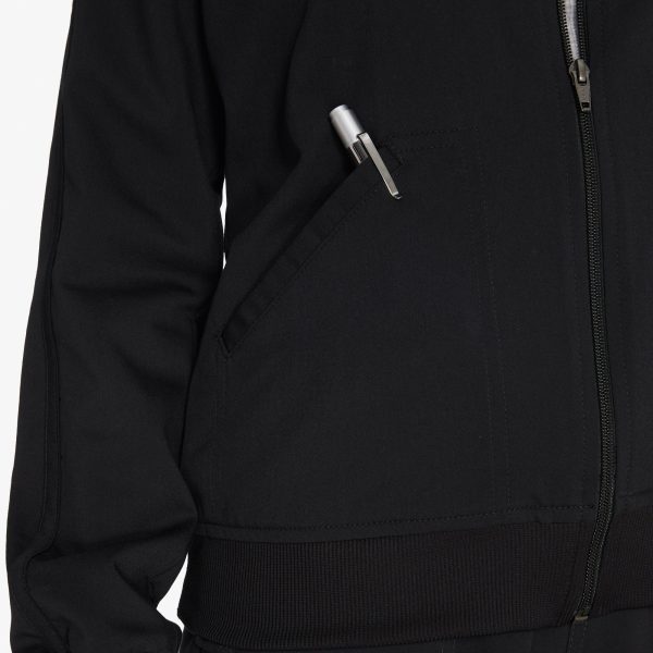 Women's Balance Zip Front Scrub Jacket - Image 5