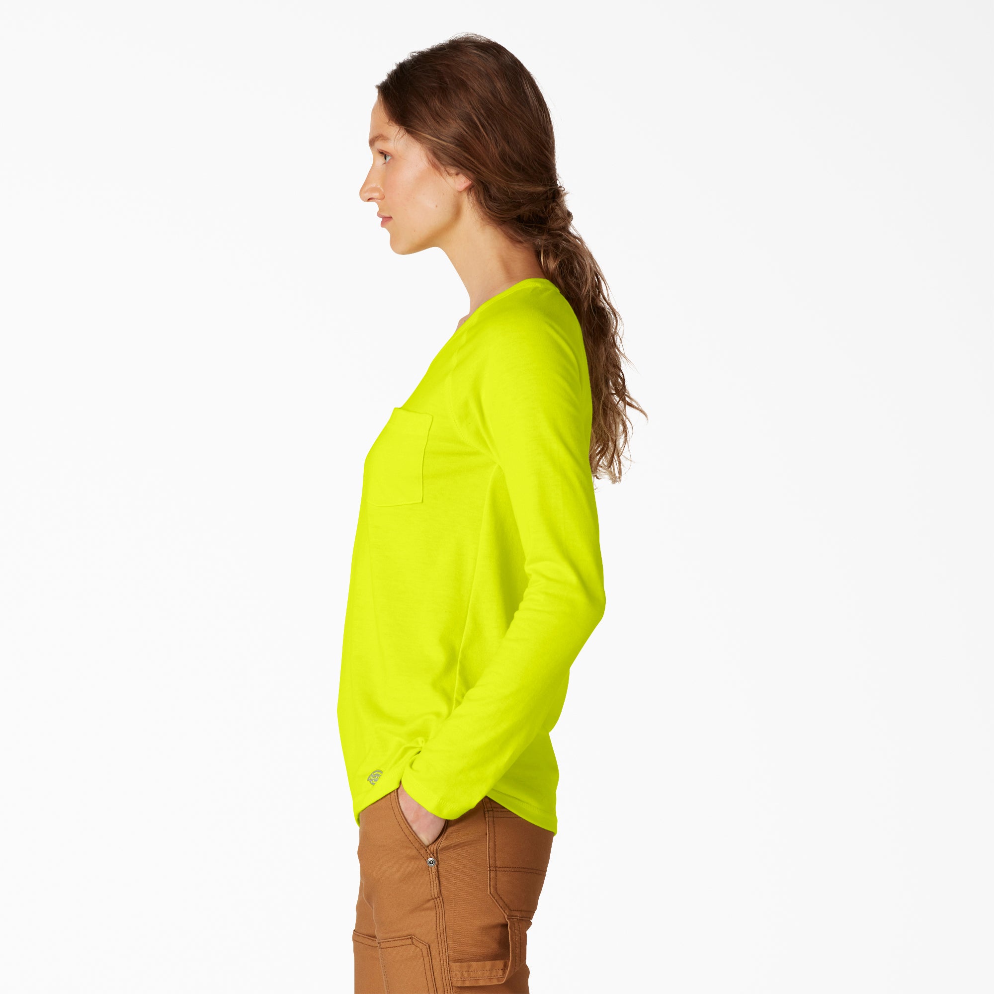 Women's Cooling Long Sleeve Pocket T-Shirt - Image 3